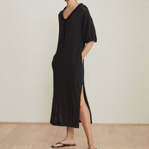 Toteme Knit Belize Dress Navy XS